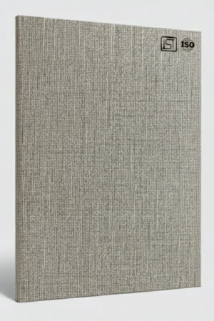 B 7164 | Ivory Linen Fabric, Ivory Silky Matte Finish, Fabric Liner Laminate