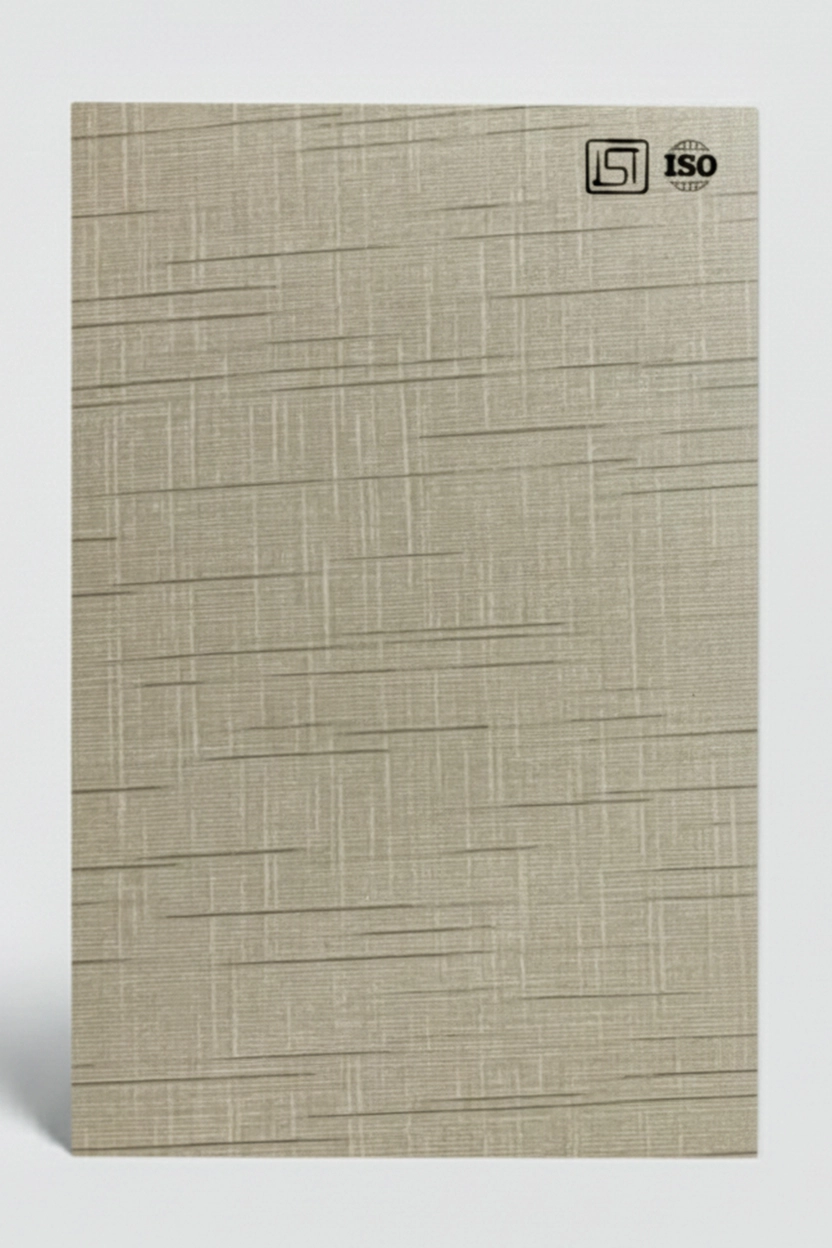 B 7165 | Light Cambric, Pistachio Greige Silky Matte Finish, Fabric Liner Laminate - Image 2