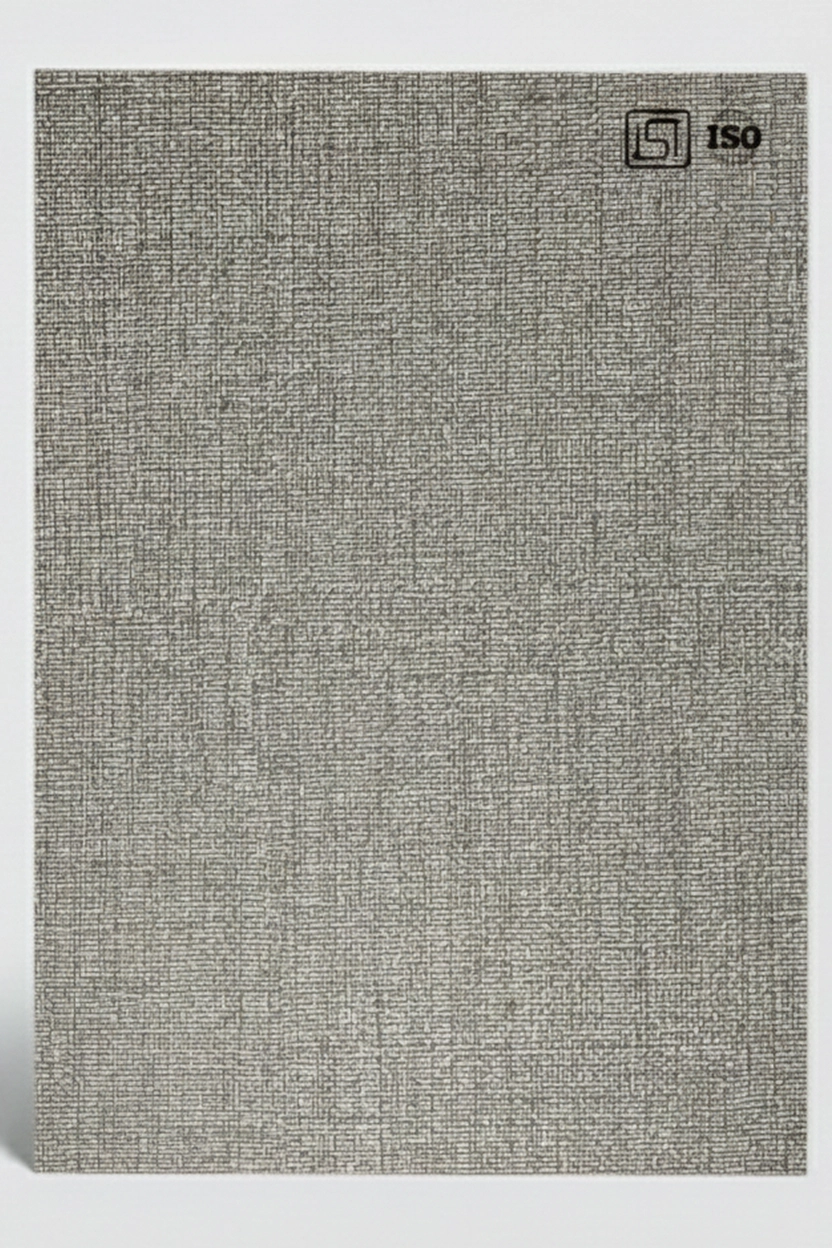 B 7172 | Dark Stitch Denim, Light Grey Silky Matte Finish, Fabric Liner Laminate - Image 2