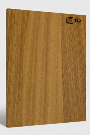 B 7222 | Plank Walnut, Golden Teak Silky Matte Finish,Wooden Liner Laminate