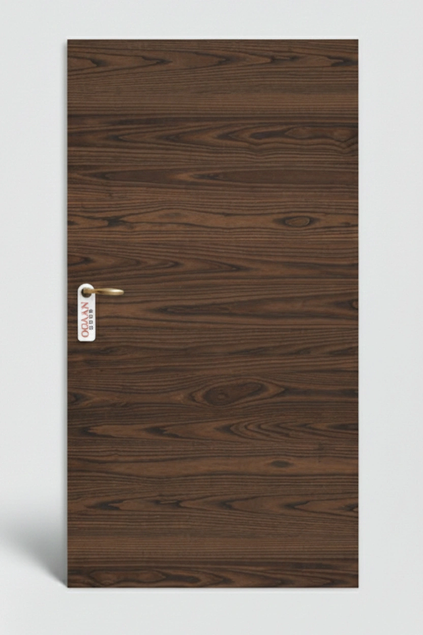LV 12 | Wenge Brown Matt Finish Veneer Door Skin Laminate - Image 2