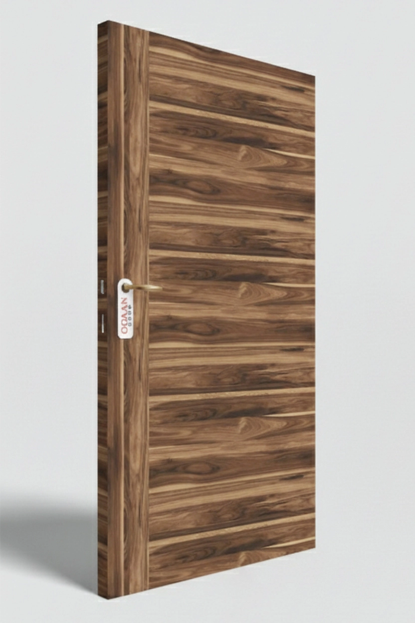 MPD 404 | BrownTeakwood Matte Finish Digital Door Skin Laminate