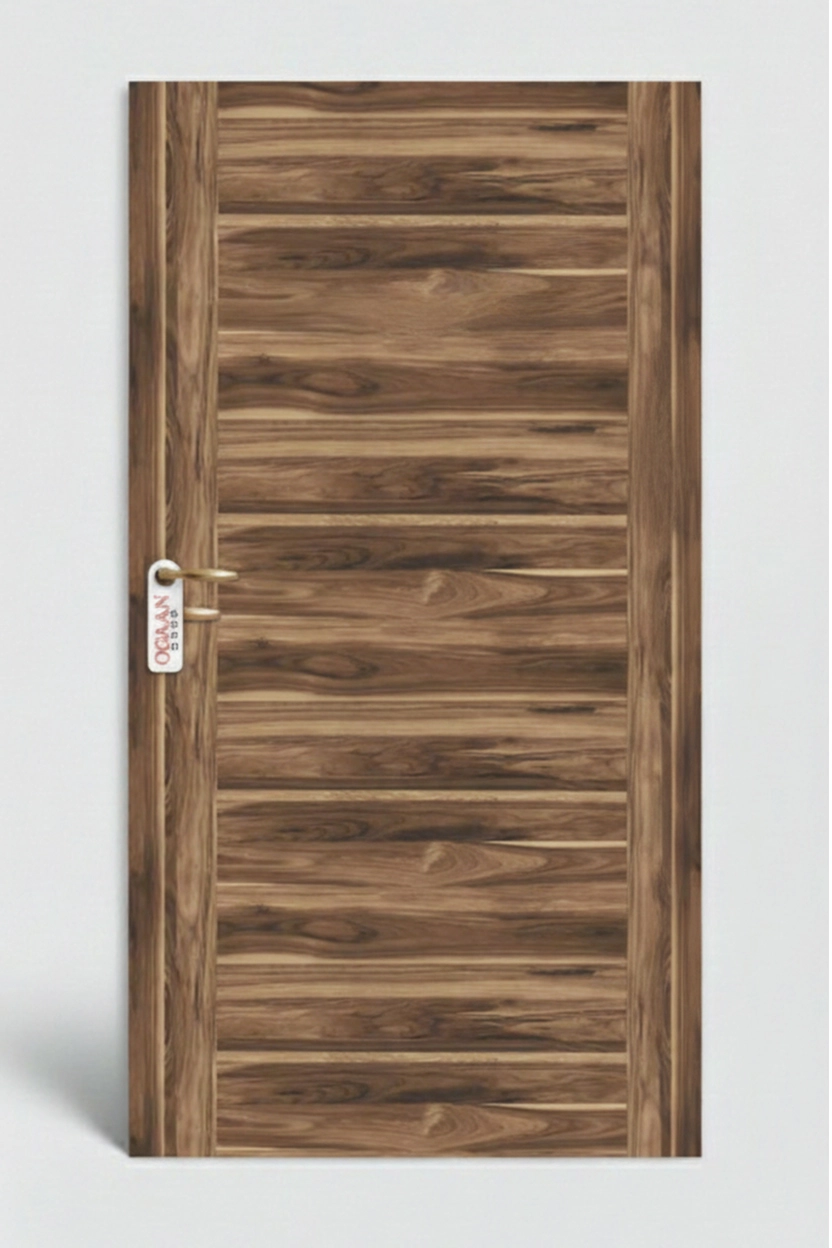 MPD 404 | BrownTeakwood Matte Finish Digital Door Skin Laminate - Image 2