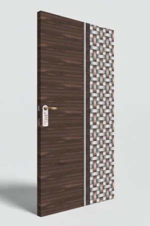 MPD 458 | Dark Brown Matt Finish Premium Wooden Decorative Door Skin Laminate