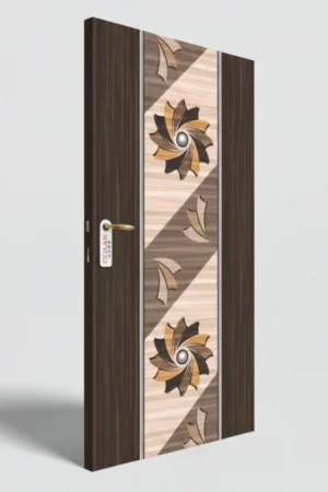 MPD 459 | Wenge Brown Matt Finish Premium Wooden Decorative Door Skin Laminate