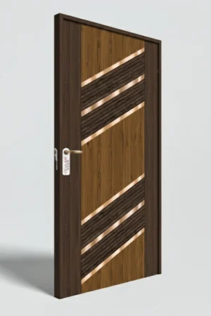 MPD 504 | Natural Teakwood Matt Finish Premium Wooden Door Skin Laminate