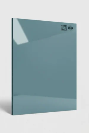 152 SG | Quiet Neutral, Dusty Teal High Gloss Finish Decorative Laminate