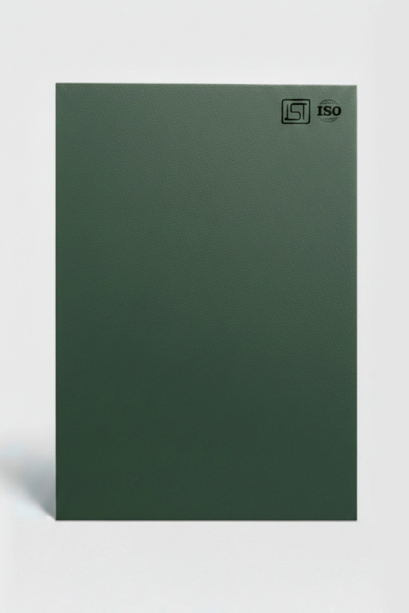 151 SF | Fresh Balance, Teal Green Suede Finish Decorative Laminate - Image 2