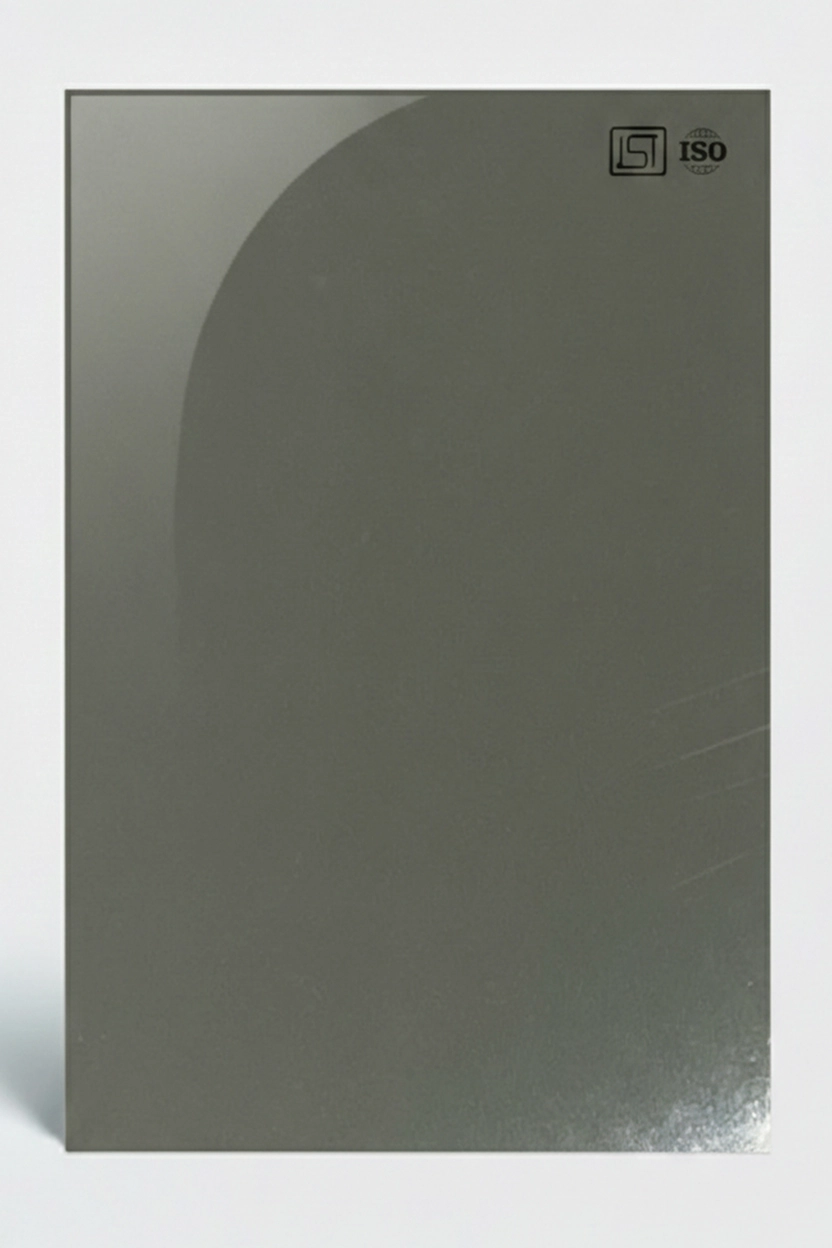 141 SG | Telegrey, Grey High Gloss Finish Decorative Laminate - Image 2