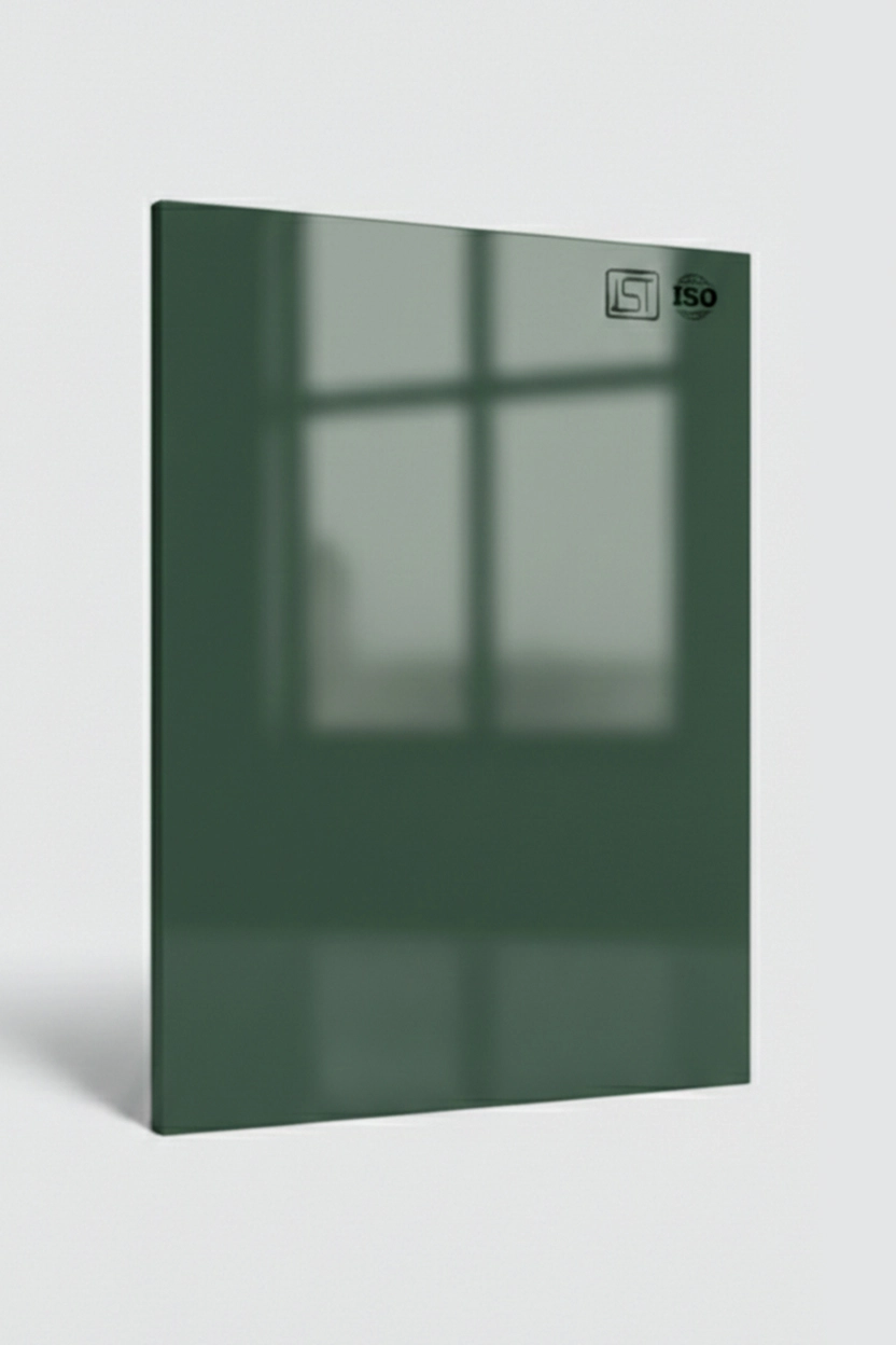 136 SG | Parrot Green, Dark Green High Gloss Finish Decorative Laminate