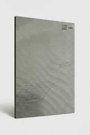 7258 CE | Core Form, Grey Matte Finish Concrete Fluted Decorative Laminate