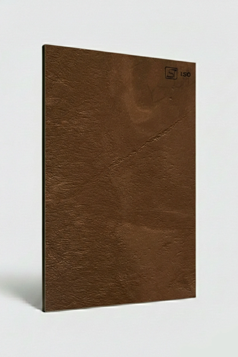 7257 HG | Bronze Tide, Dark Brown High Gloss Finish Concrete Decorative Laminate