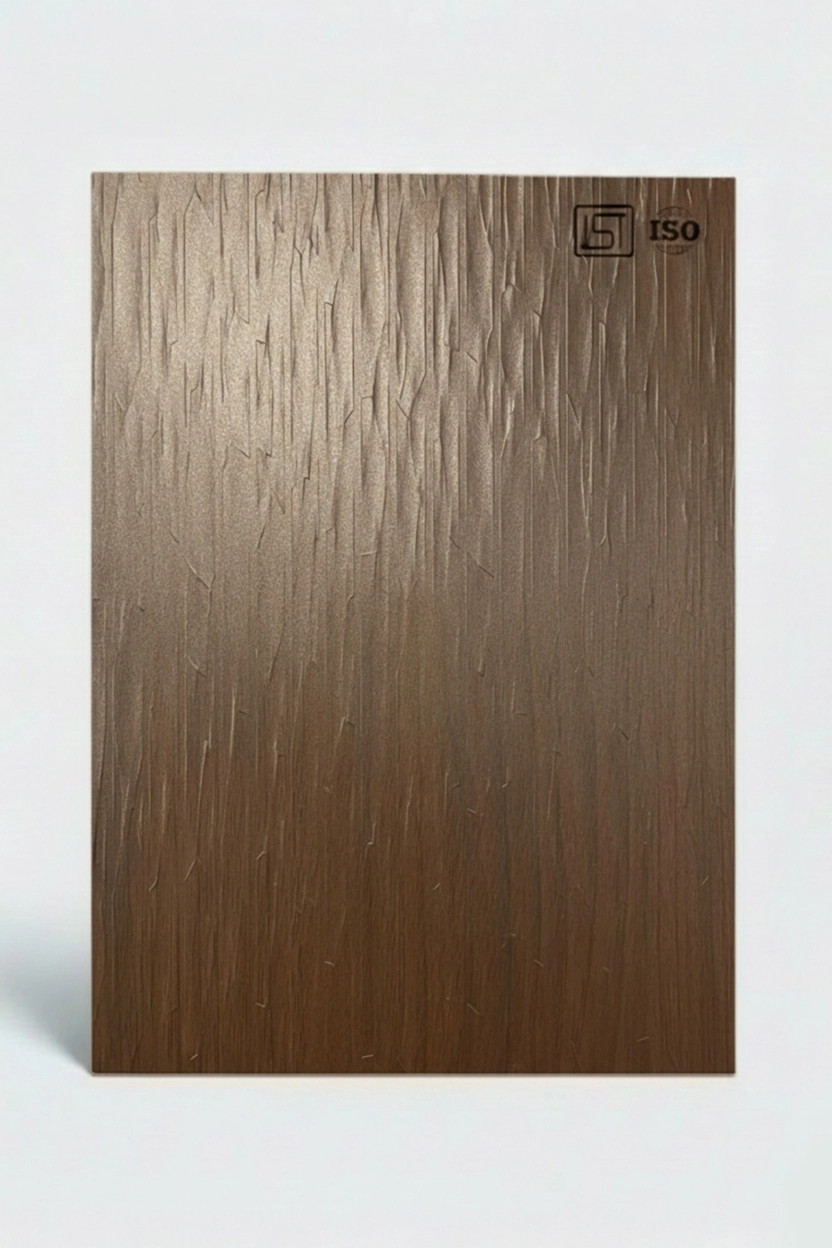 7255 PS | Ridge Line, Dark Walnut Brown Matte Finish Wooden Patterned Decorative Laminate - Image 2