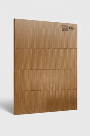 7251 WC | Wooden Axis, Teak Brown Matte Finish Wooden Patterned Decorative Laminate