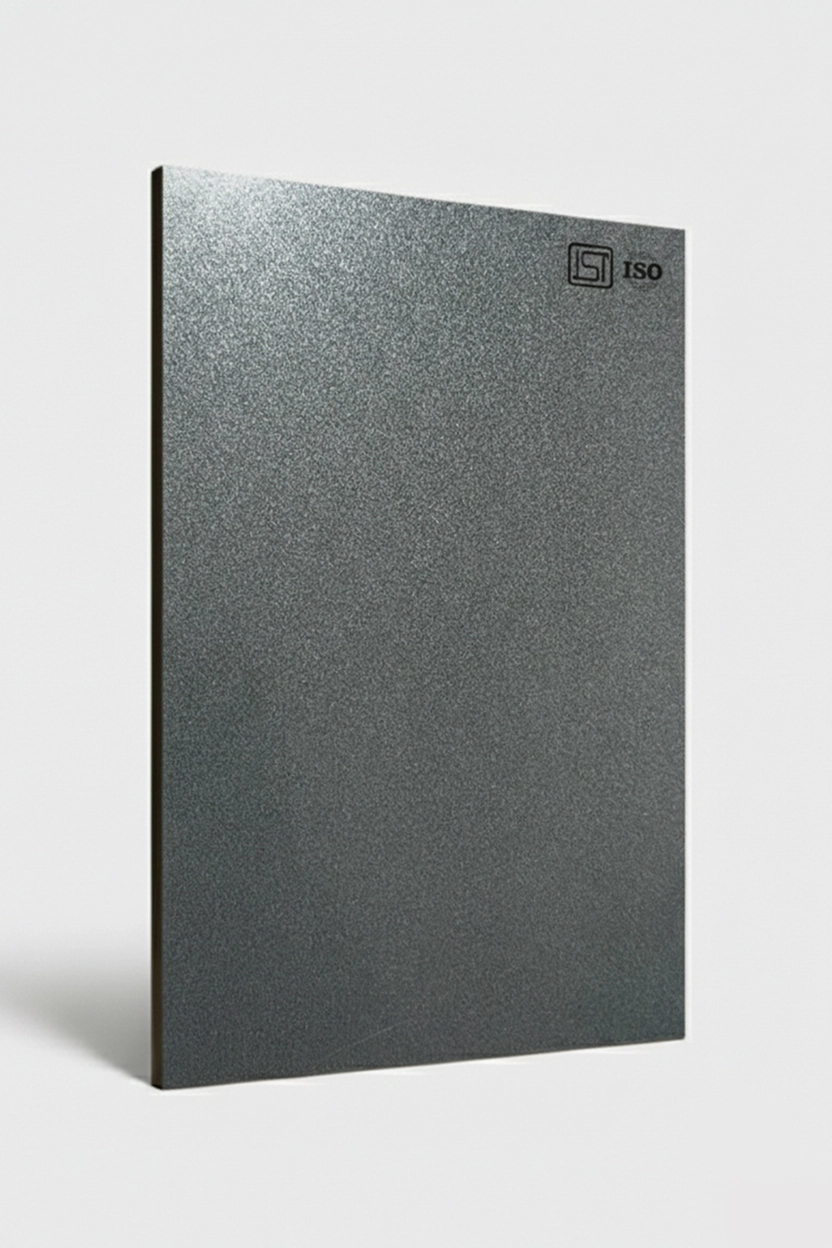 7241 SG | Mist Grey, Grey High Gloss Metallic Finish Decorative Laminate