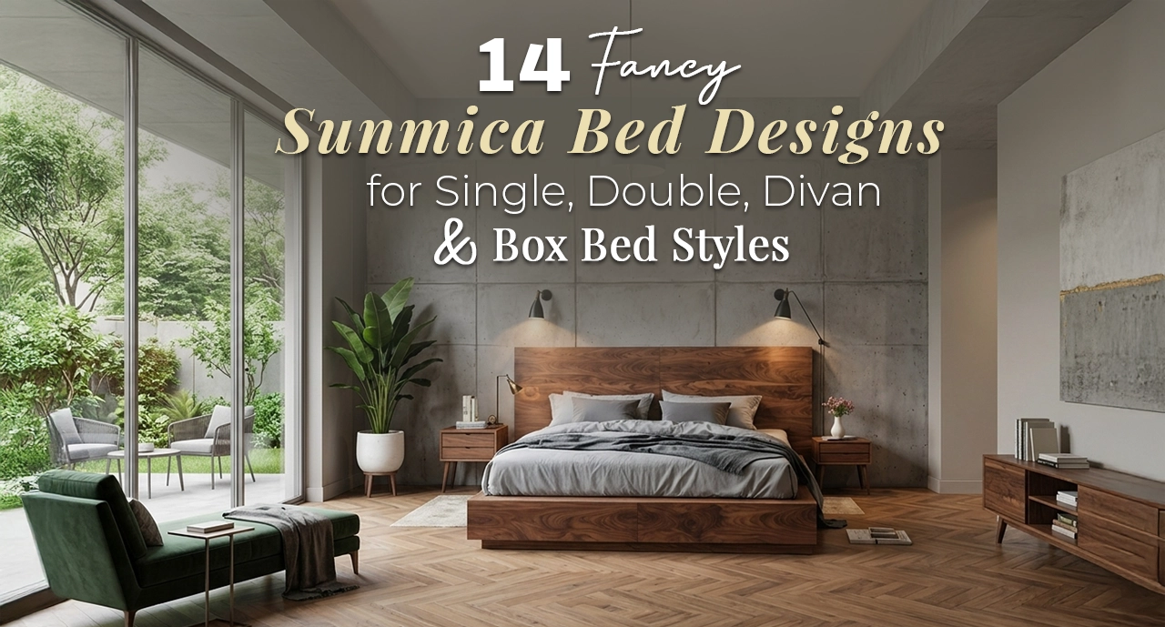 14 Fancy Sunmica Bed Designs for Different Bed Styles