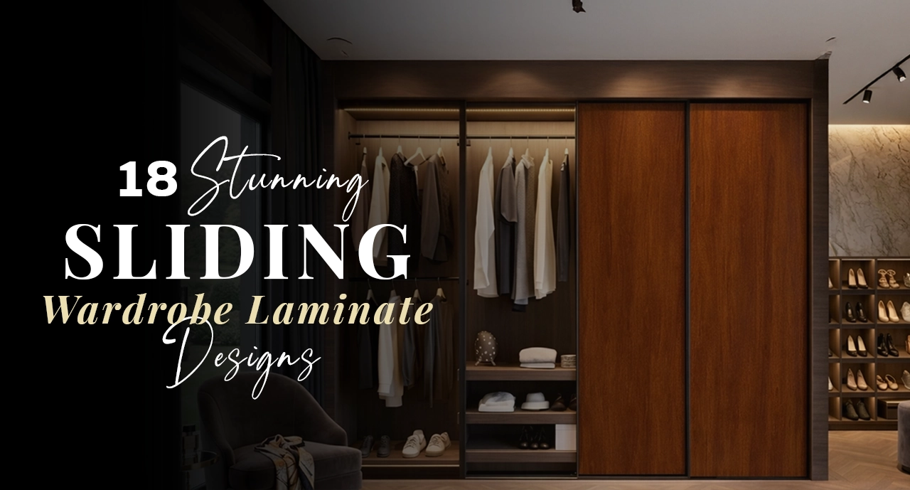 18 Stunning Sliding Wardrobe Laminate Designs