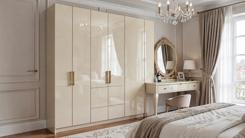 modern wardrobe design with dressing table 35 Designs for Bedroom Stylish Cupboards Black Wedding Guest Dresses Room Long Party Dress Group Color:cocoa plum