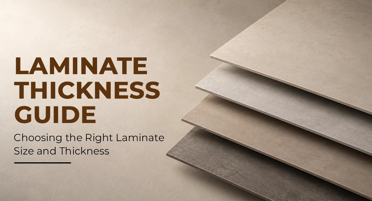 Laminate thickness guide, choosing the right laminate size and thickness