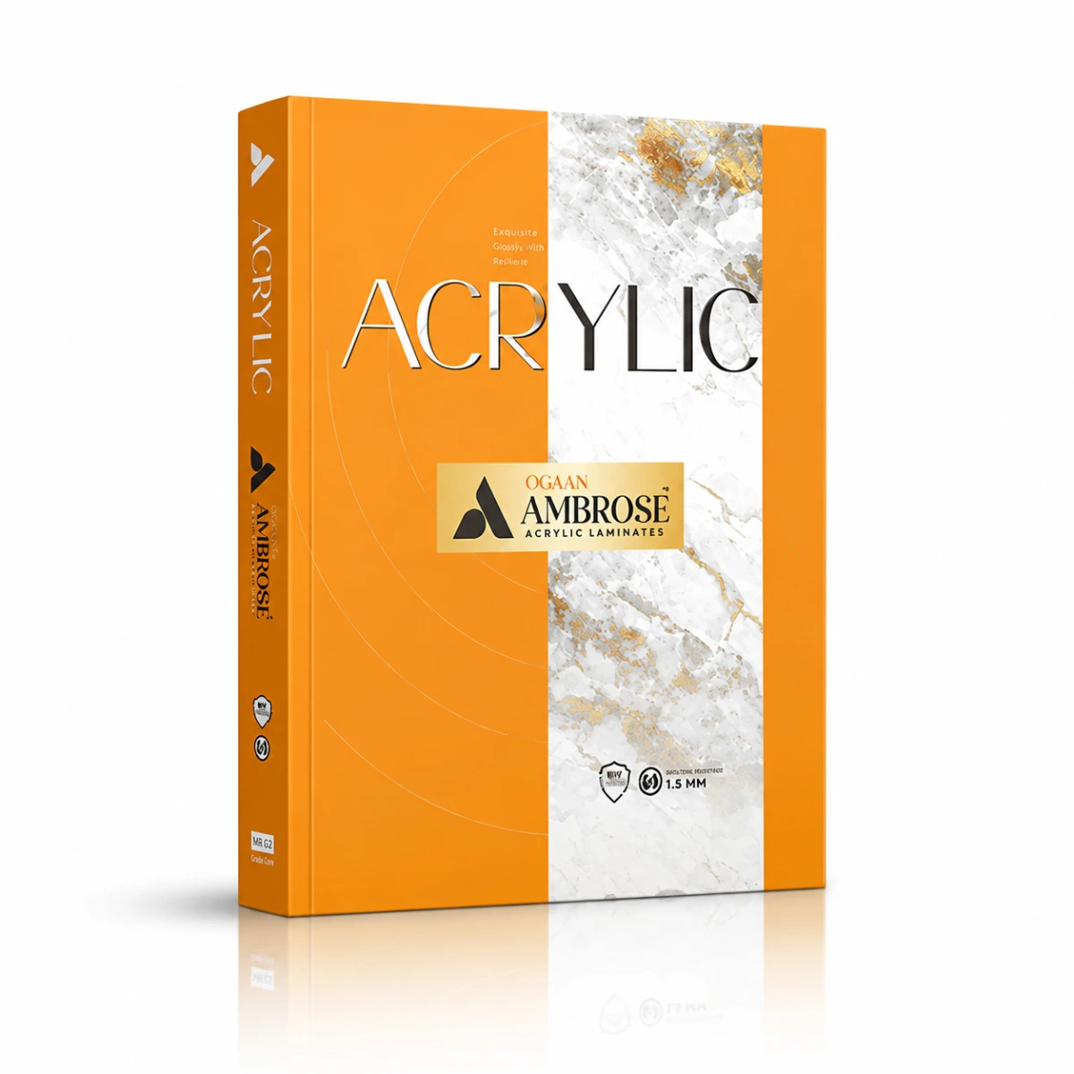 Ogaan Acrylic laminate catalogue featuring modern acrylic laminate designs and finishes